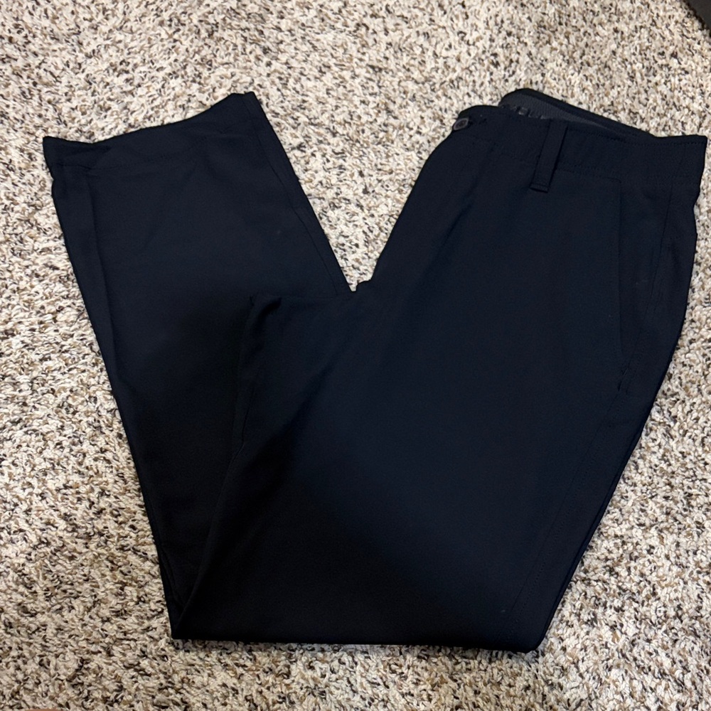Under Armour Men's Black Chino Pants - Straight Fit